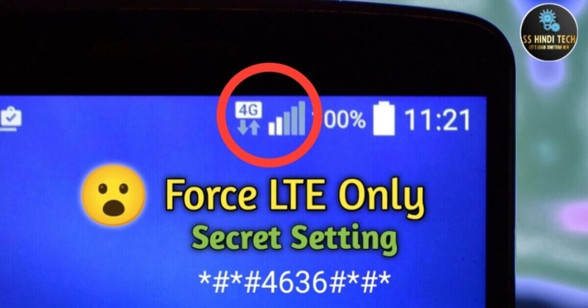 Force LTE Only Apk