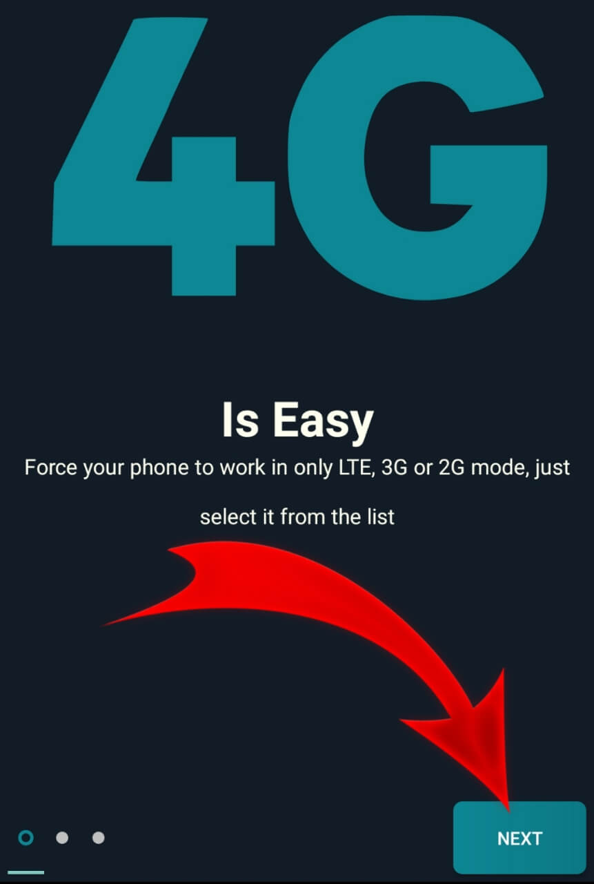 Force LTE Only App