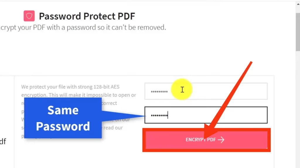 pdf file me password kaise dale